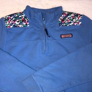 Vineyard Vines 1/4 Zip Pullover - Girls Large